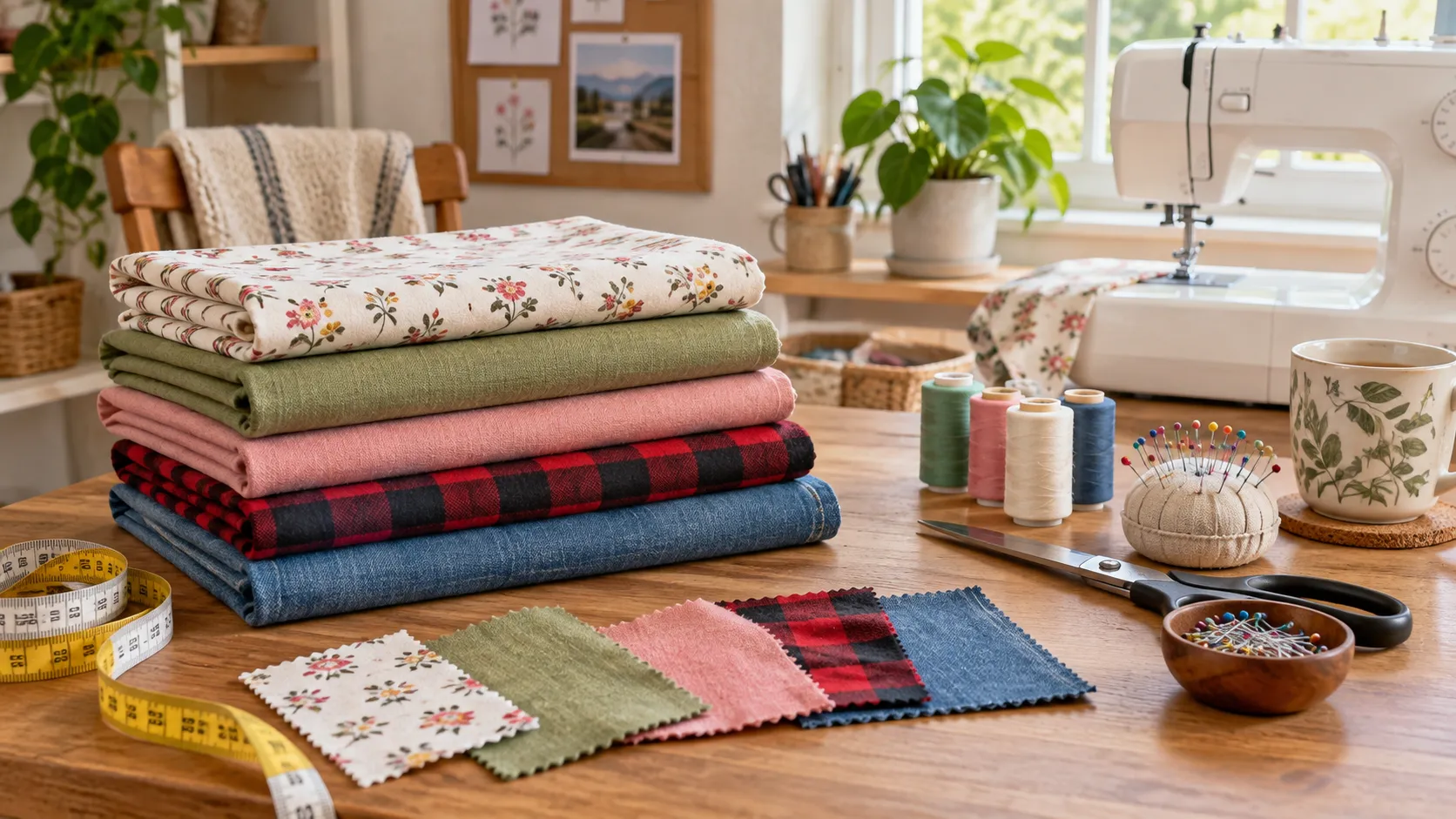 Best Fabrics for Beginner Sewing Projects at Home Today
