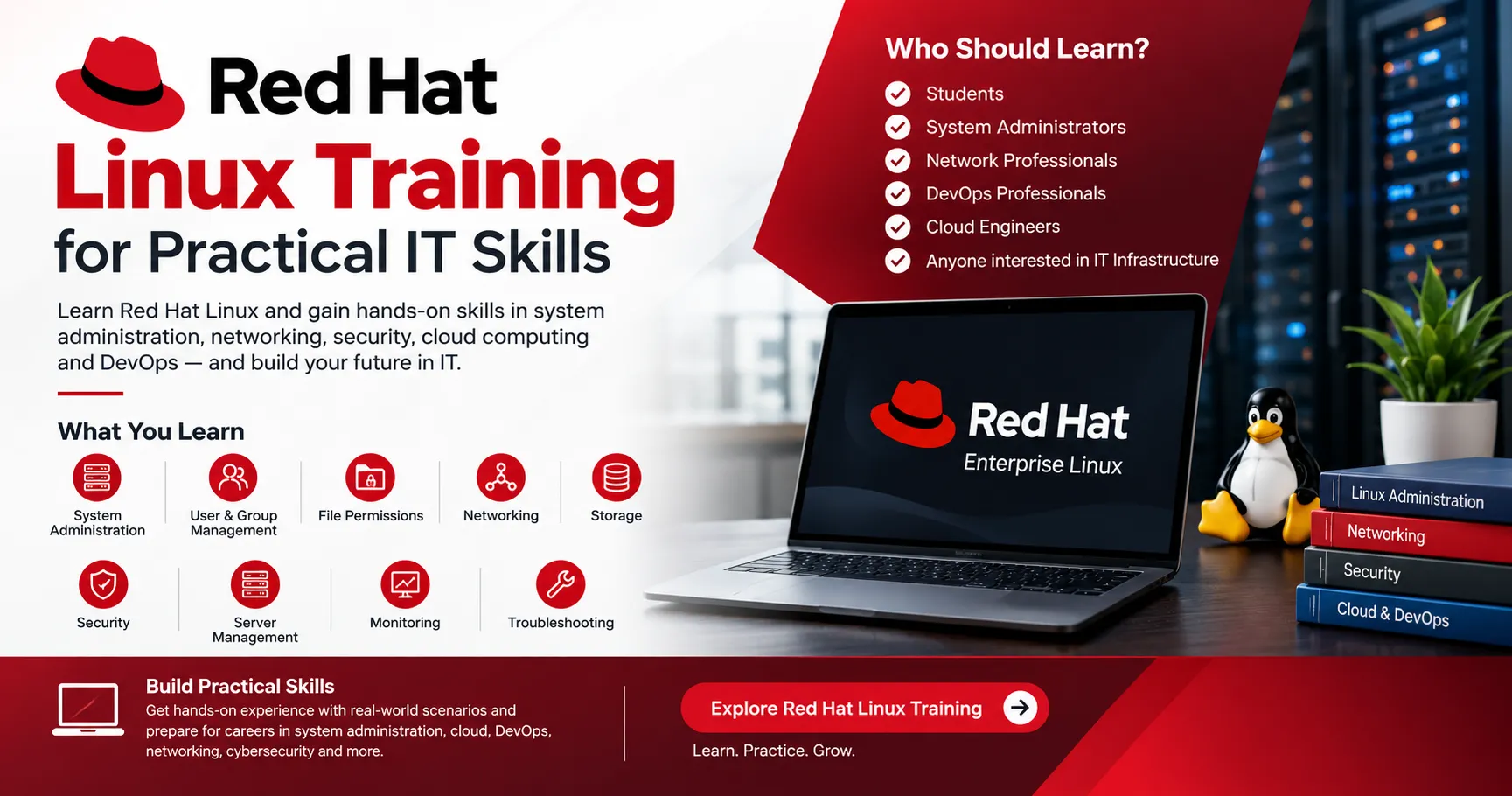 Red Hat Linux Training: Build Practical Linux Administration Skills