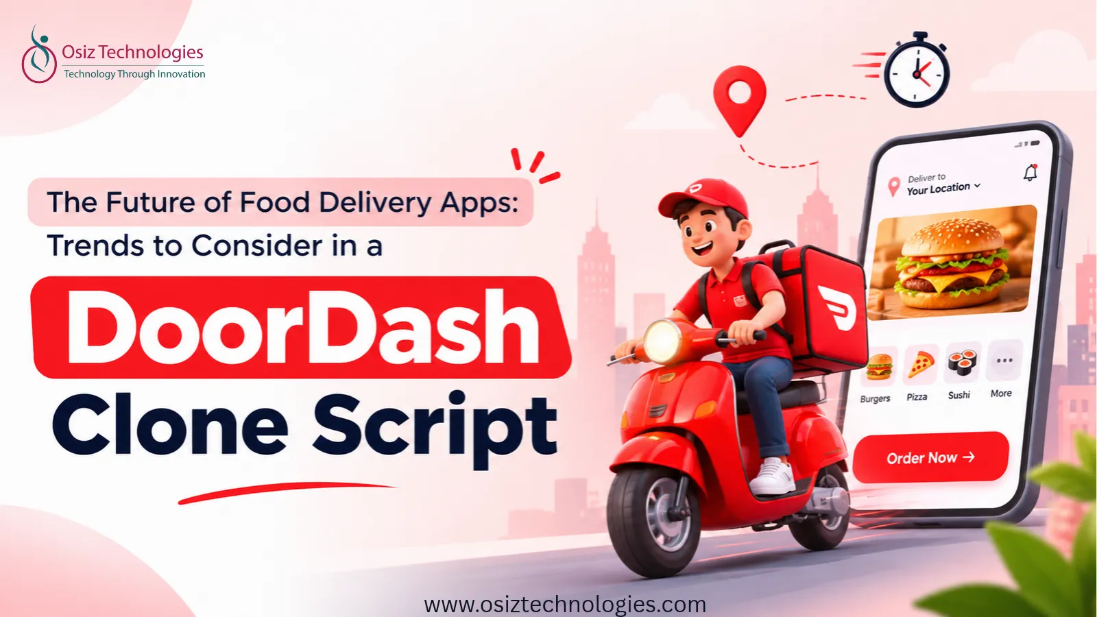 The Future of Food Delivery Apps: Trends to Consider in a DoorDash Clone Script