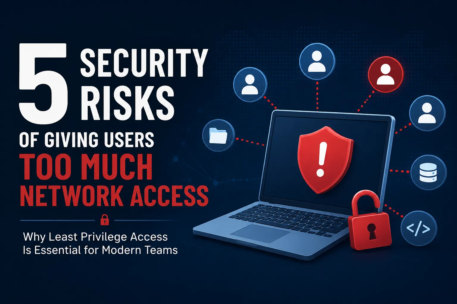 5 Security Risks of Giving Users Too Much Network Access