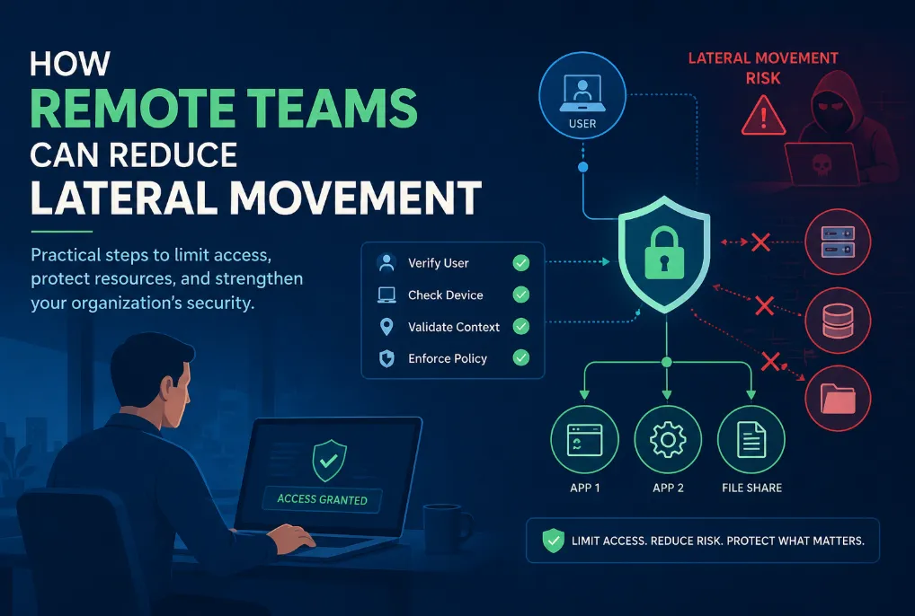How Remote Teams Can Reduce Lateral Movement